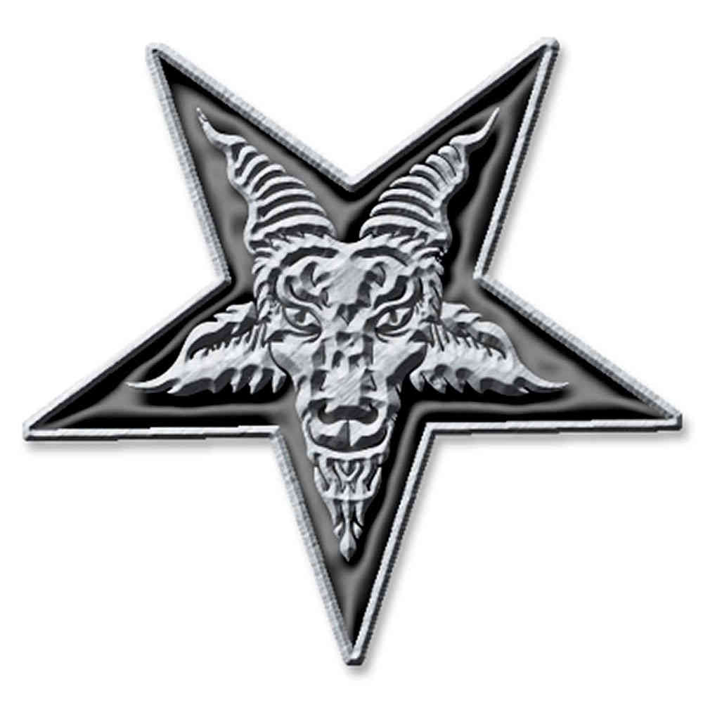 - Pentagram Pin - Zilverkleurig
